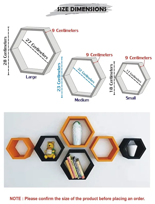 Premium_Quality_Hexagon_Wall_Shelf