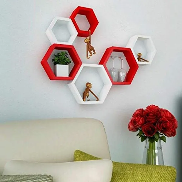 Premium_Quality_Hexagon_Wall_Shelf