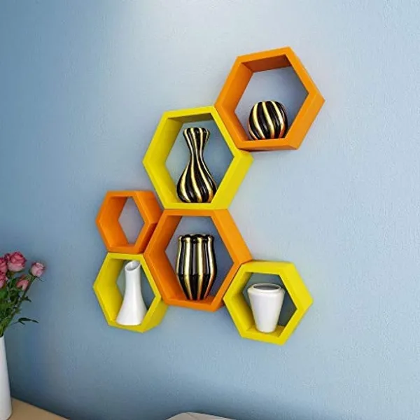 Premium_Quality_Hexagon_Wall_Shelf