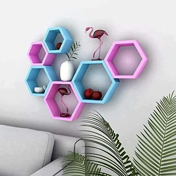 Premium_Quality_Hexagon_Wall_Shelf