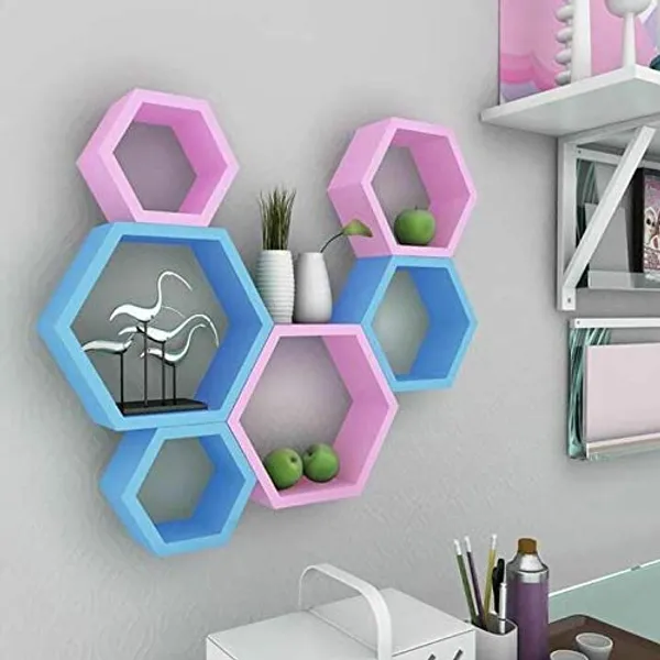 Premium_Quality_Hexagon_Wall_Shelf
