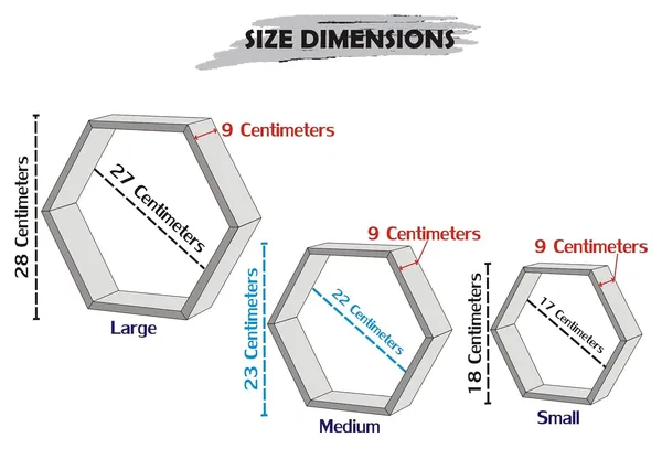 Premium_Quality_Hexagon_Wall_Shelf_With_6_Shelves