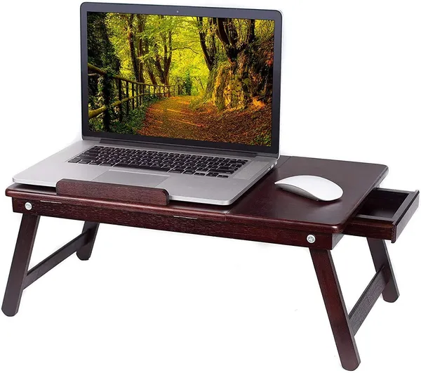 Premium_Quality_Engineered_Wood_Laptop_Desk_With_Drawer_And_Foldable_Legs