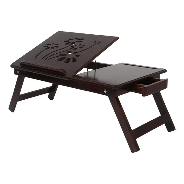 Premium_Quality_Engineered_Wood_Laptop_Desk_With_Drawer_And_Tablet_Holder