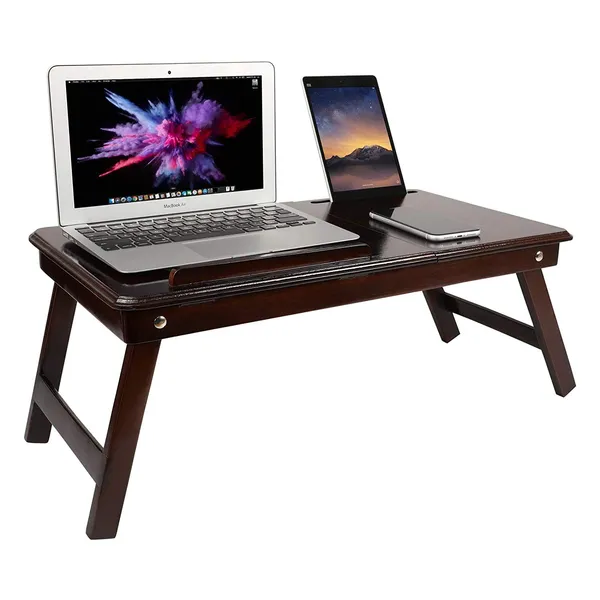 Premium_Quality_Engineered_Wood_Laptop_Desk_With_Drawer_And_Tablet_Holder