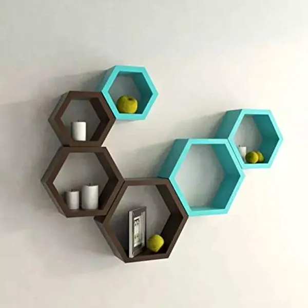 Premium_Quality_Wall_Mount_Hexagon_Floating_Shelves