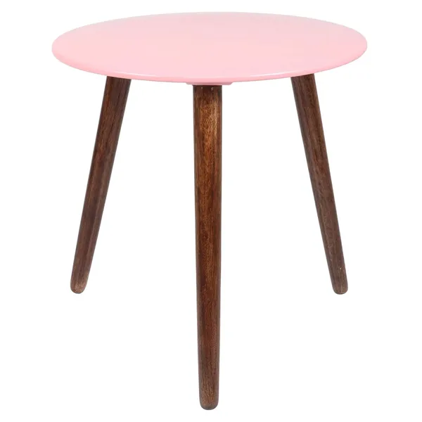 Premium_Quality_Round_Wood_End_Table