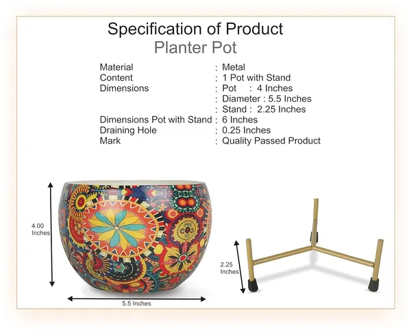 Premium_Quality_Metal_Flower_Pot