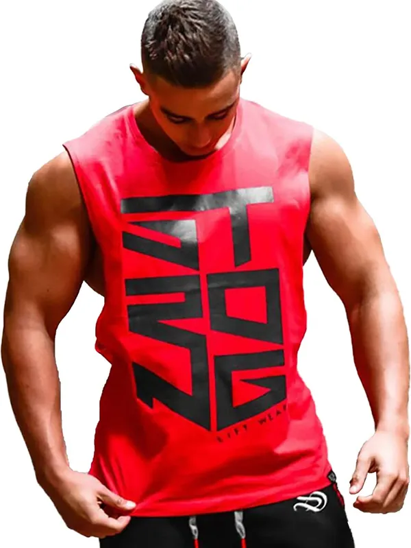 Black_And_Red_Cotton_Round_Neck_Gym_Vest_Combo_Pack_Of_2_For_Men