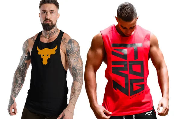 Black_And_Red_Cotton_Round_Neck_Gym_Vest_Combo_Pack_Of_2_For_Men