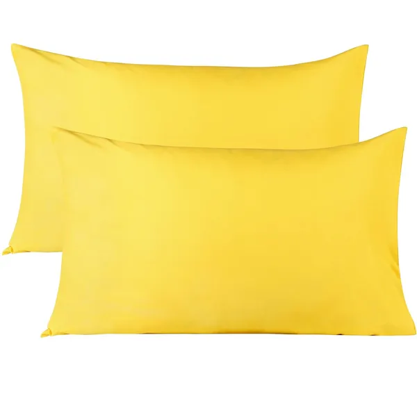 Yellow_Cotton_Solid_Premium_Pillow_Covers_Pack_Of_2