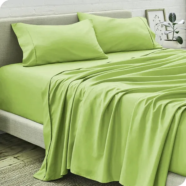 Moss_100%_Egyptian_Cotton_Solid_Premium_Flat_Sheet,_Pillowcase_Pack_Of_3