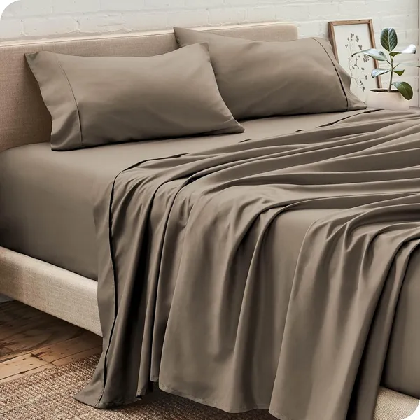 Taupe_100%_Egyptian_Cotton_Solid_Premium_Flat_Sheet,_Pillowcase_Pack_Of_3