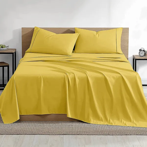 Gold_100%_Egyptian_Cotton_Solid_Premium_Flat_Sheet,_Pillowcase_Pack_Of_3