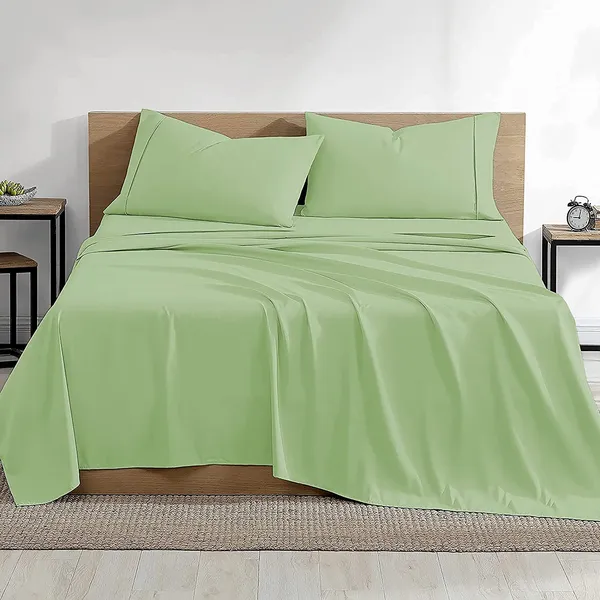 Sage_100%_Egyptian_Cotton_Solid_Premium_Flat_Sheet,_Pillowcase_Pack_Of_3