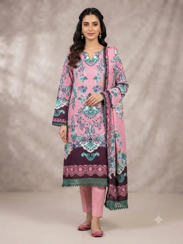 Cotton_Printed_Pakistani_Suit_Floral_Print_3_Piece_Set