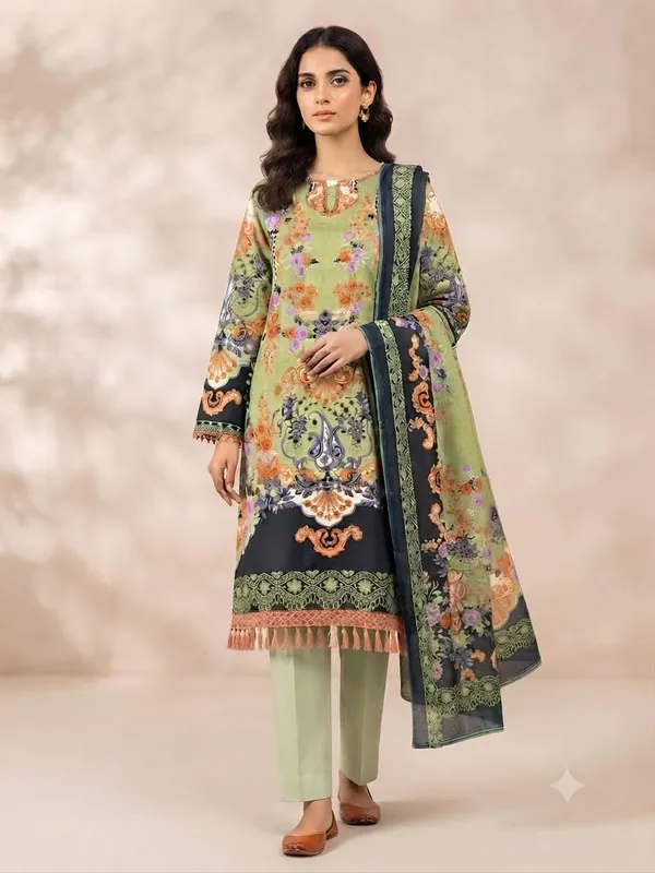Cotton_Printed_Pakistani_Suit_Floral_Print_3_Piece_Set