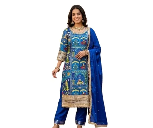 Unstitched_Pure_Crepe_Raja_Rani_Wedding_Salwar_Suit_Pure_Crepe_Fabric_Unstitched_Material_Includes_Dupatta_Royal_Blue_Colour