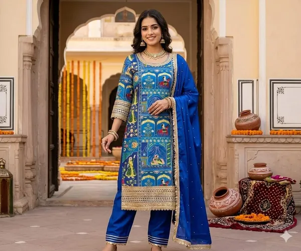 Unstitched_Pure_Crepe_Raja_Rani_Wedding_Salwar_Suit_Pure_Crepe_Fabric_Unstitched_Material_Includes_Dupatta_Royal_Blue_Colour