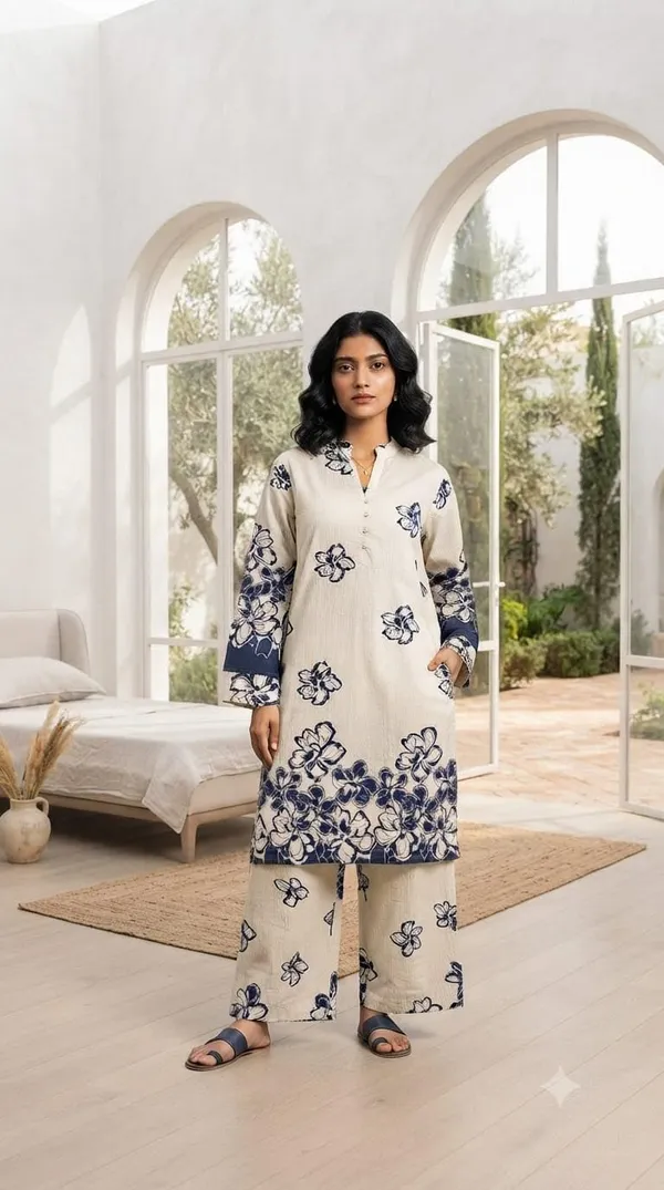 Rayon_Cotton_Floral_Print_Coord_Set_For_Women_Printed_Design_Full_Sleeve_Shirt