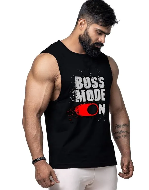 Black_Sleeveless_Gym_Vest_For_Men
