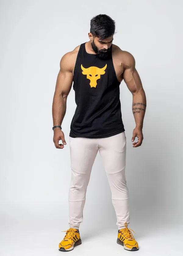 Black_Cotton_Round_Neck_Sleeveless_Super_Combed_Gym_Vest_For_Men