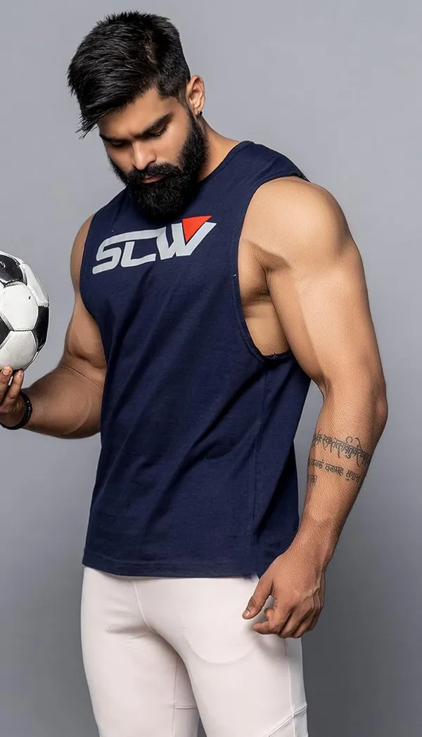 Navy_Cotton_Regular_Fit_Sleeveless_Stringer_Y_Back_Tank_Tops_Look_For_Men