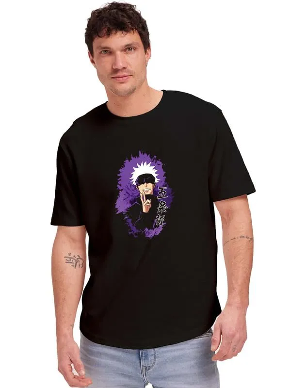 Black_Printed_Cotton_Round_Neck_Regular_Fit_Soft_And_Comtable_Trendy_Casual_Half_Sleeve_T_Shirt_For_Men