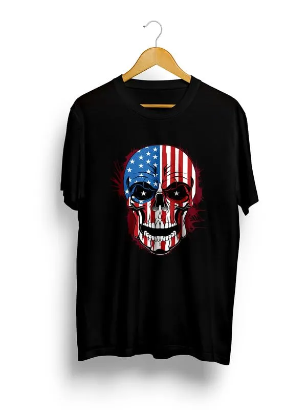 Black_Printed_Cotton_Round_Neck_Regular_Fit_Soft_And_Comtable_Trendy_Casual_Half_Sleeve_T_Shirt_For_Men