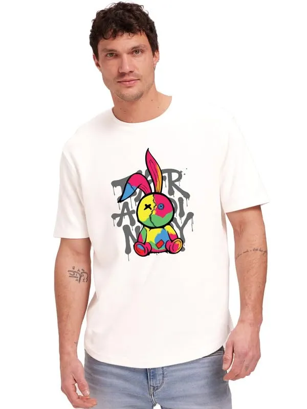White_Printed_Cotton_Round_Neck_Regular_Fit_Soft_And_Comtable_Trendy_Casual_Half_Sleeve_T_Shirt_For_Men