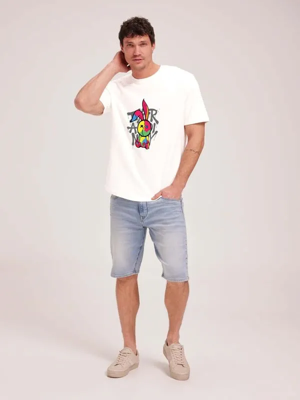 White_Printed_Cotton_Round_Neck_Regular_Fit_Soft_And_Comtable_Trendy_Casual_Half_Sleeve_T_Shirt_For_Men
