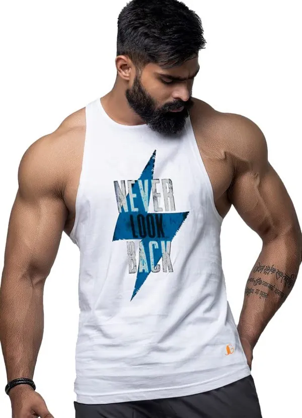 White_Sleeveless_Gym_Vest_White_For_Men