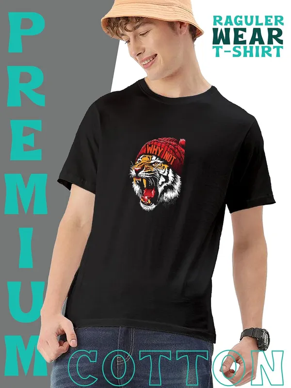Black_Anime_Character_Graphic_T_Shirt_White_Cotton_Front_Print_Design_For_Men