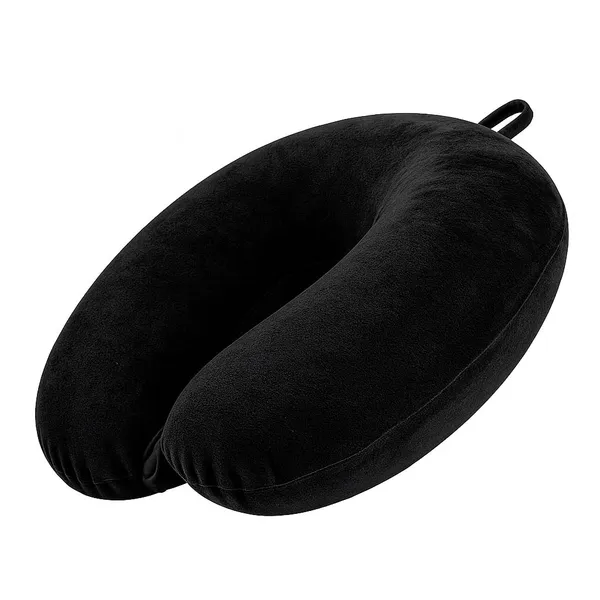 Homerz_Premium_Travel_Neck_Pillow_|_Soft_Velvet_Fabric_|_Ergonomic_&_Orthopedic_Neck_Support,_Pain_Relief_(Black,_Fiber)