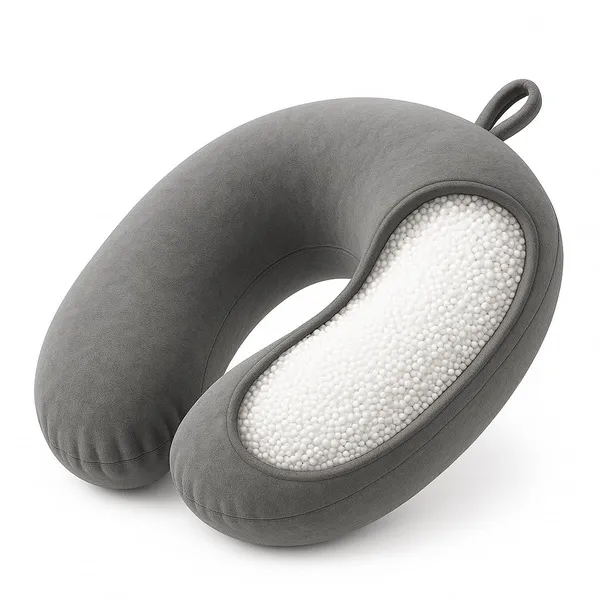 Homerz_Premium_Travel_Neck_Pillow_|_Soft_Velvet_Fabric_|_Ergonomic_&_Orthopedic_Neck_Support,_Pain_Relief_(Grey,_Microbead)