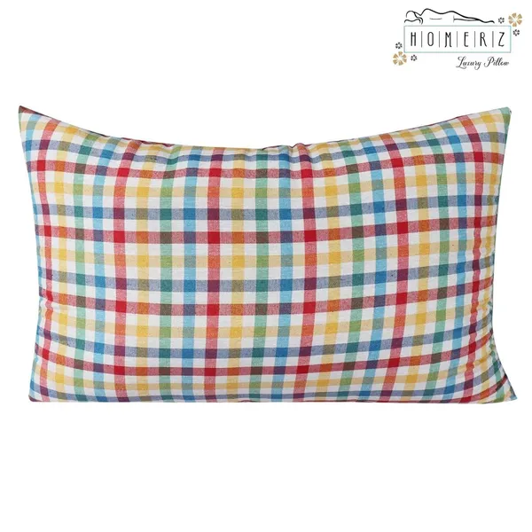 Homerz_Premium_Set_of_2_Organic_Kapas_Pillow,_Dense_Kapas_Filled_Pillow,_Firm,_16x24_inch_Standard_Size_(Set_of_2)