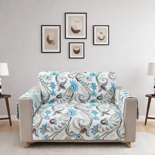 Homerz_Premium_2_Seater_Quilted_Reversible_Sofa_Cover_Mat_with_Pocket_Arms_|_Polyester_Blend_350_GSM_Full_Coverage_&_Back_Belt_for_Stability_(Floraya,_2_Seater)