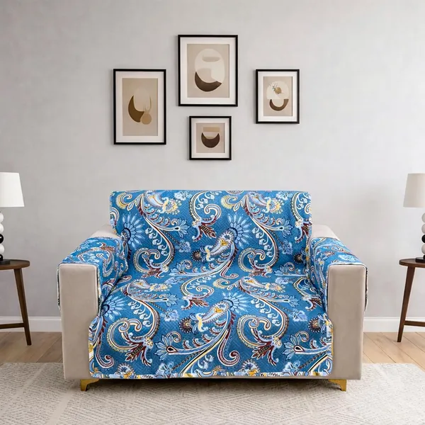 Homerz_Premium_2_Seater_Quilted_Reversible_Sofa_Cover_Mat_with_Pocket_Arms_|_Polyester_Blend_350_GSM_Full_Coverage_&_Back_Belt_for_Stability_(Floraya,_2_Seater)
