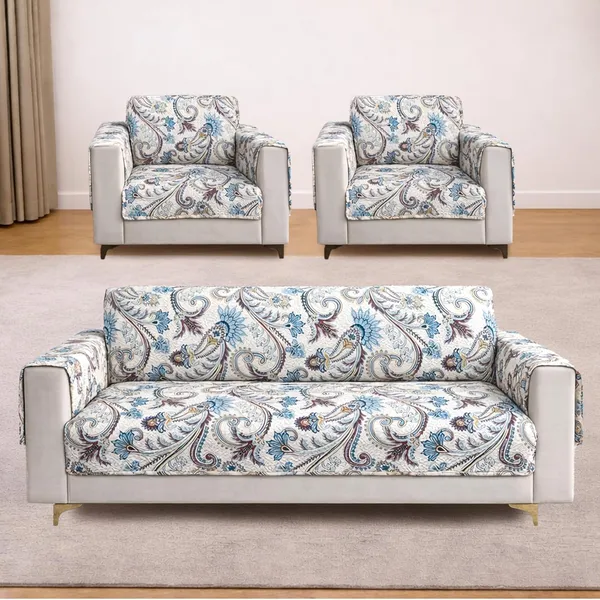 Homerz_Premium_5(3+1+1)_Seater_Quilted_Reversible_Sofa_Cover_Mat_with_Pocket_Arms_|_Polyester_Blend_350_GSM_Full_Coverage_&_Back_Belt_for_Stability_(Floraya,_5(3+1+1)_Seater)