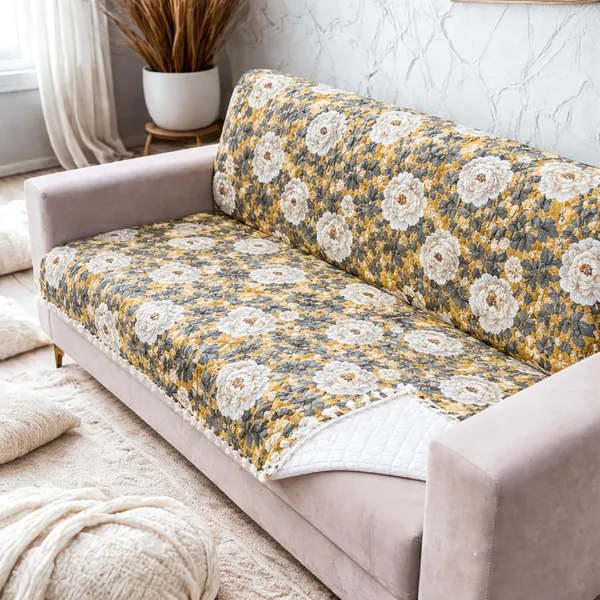 Homerz_Premium_5_(3+2)_Seater-_Full_Printed_Quilted_Velvet_Sofa_Slip_Cover_Protector_with_Tassels_(Antique_Garden,_5_(3+2)_Seater-_Full)