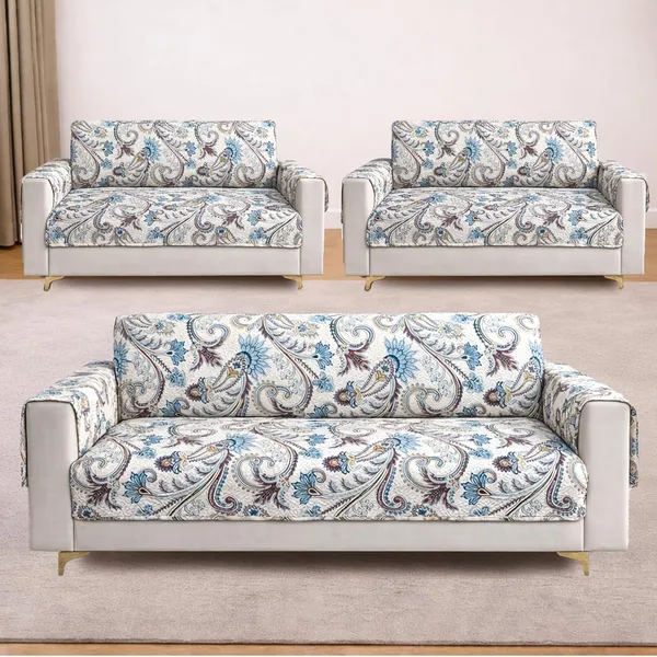 Homerz_Premium_7(3+2+2)_Seater_Quilted_Reversible_Sofa_Cover_Mat_with_Pocket_Arms_|_Polyester_Blend_350_GSM_Full_Coverage_&_Back_Belt_for_Stability_(Floraya,_7(3+2+2)_Seater)