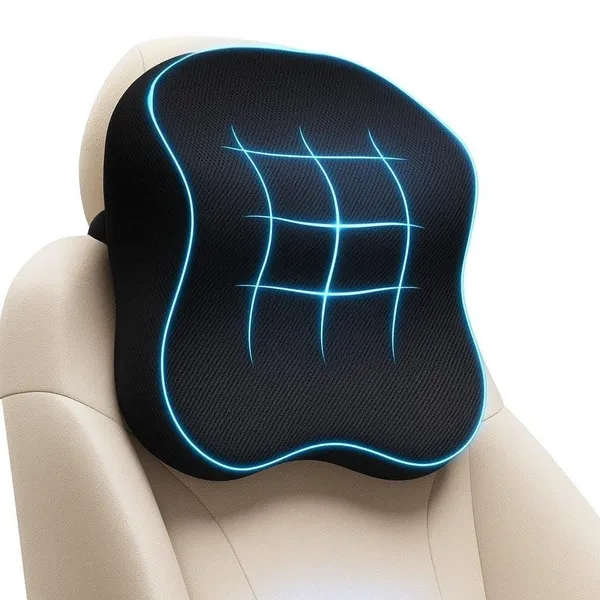 Homerz_Premium_Car_Neck_Head_Rest_Pillow_|_2_Years_Warranty_|_100%_Memory_Foam_Comfortable_Rides,_Cervical_Support_-_Relieves_Neck_Pain_|_Washable_Black_Air_Mesh_Cover_|_Pack_of_1_(Large)