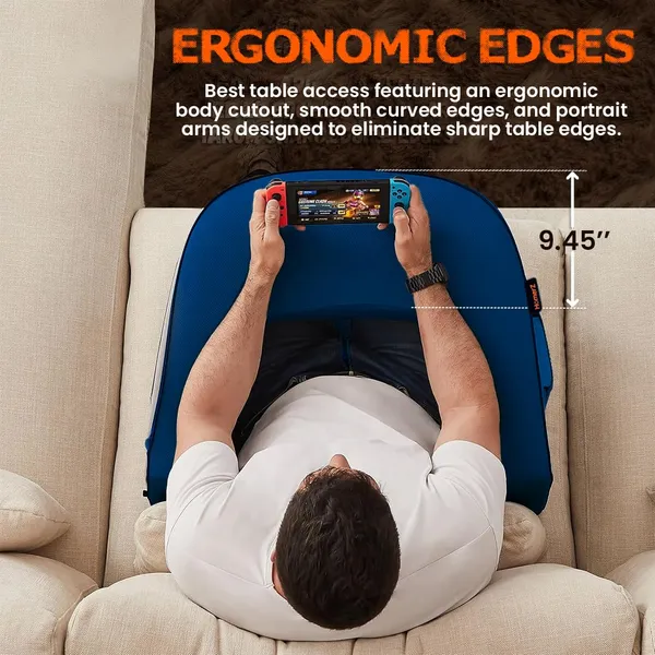 Homerz_Premium_Soft_Lap_Desk_Pillow_for_Adult,_Extra_Large_Reading_Pillow_with_Pocket,_Arm_Rest_Pillow,_Memory_Foam_Bed_Rest_Pillow_can_Reading,_Working_in_Bed_Floor_Sofa