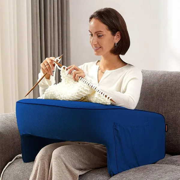 Homerz_Premium_Soft_Lap_Desk_Pillow_for_Adult,_Extra_Large_Reading_Pillow_with_Pocket,_Arm_Rest_Pillow,_Memory_Foam_Bed_Rest_Pillow_can_Reading,_Working_in_Bed_Floor_Sofa