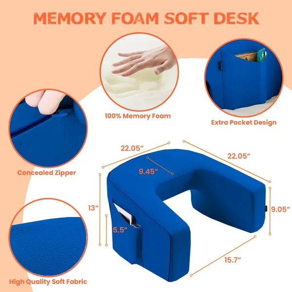 Homerz_Premium_Soft_Lap_Desk_Pillow_for_Adult,_Extra_Large_Reading_Pillow_with_Pocket,_Arm_Rest_Pillow,_Memory_Foam_Bed_Rest_Pillow_can_Reading,_Working_in_Bed_Floor_Sofa