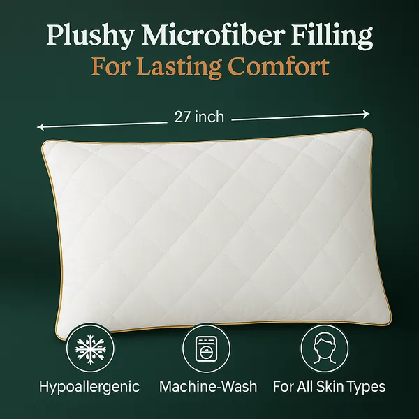 Set_of_2_Quilted_Pillow_for_Sleeping,_Filled_with_virgin_Fiber,_Soft_and_Lofty