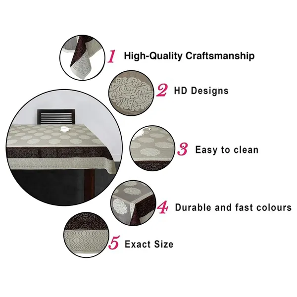 Homerz_Premium_Cotton_Table_Cloth,_Thick_Meterial_Table_Cover_Gulmohar_coffee