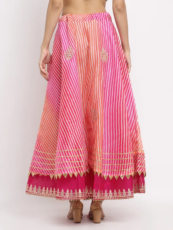 Pink_Cotton_Doriya_Gota_Patti_Work_Long_Skirt_For_Women