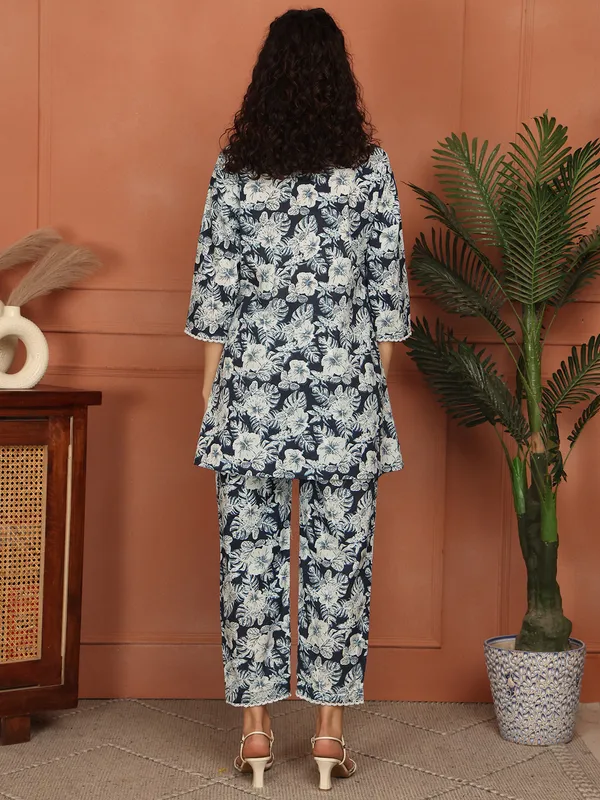 Navy_Blue_Cotton_Printed_Casual_Co-Ords_For_Women