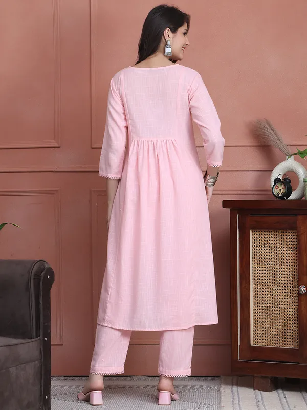 Pink_Cotton_Embroidered_Casual_Kurta_Sets_For_Women